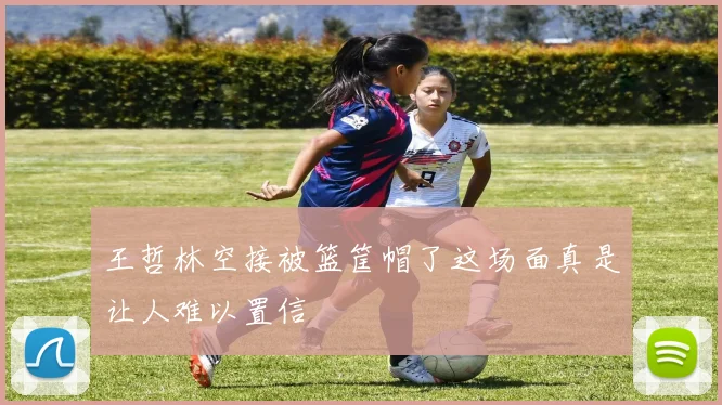 王哲林空接被篮筐帽了这场面真是让人难以置信